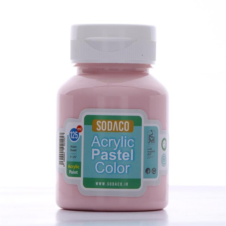 رنگ اکریلیک پاستلی 125 میل  کالباسی روشن کد acrylic PASTEL 2771